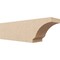 Ekena Millwork 6in. W x 8in. H x 28in. L Moab Woodgrain TimberThane Rafter Tail, Primed Tan RFTUR06X08X28MOARCPR - alternate 1